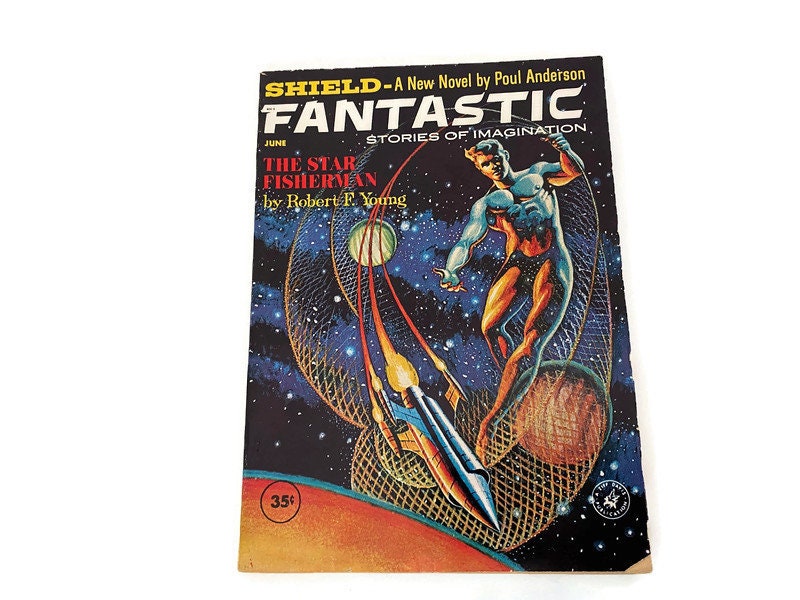 Midcentury Fantastic Stories of Imagination Magazine, June 1962