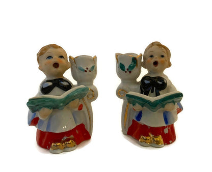 Midcentury Choirboy Candle Holders