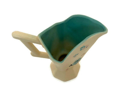 Midcentury Teal Pitcher by Hull Pottery
