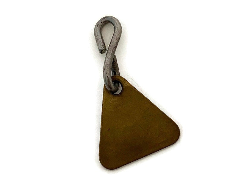Vintage Dog License, 1959 Brookline Massachusetts Brass Tag
