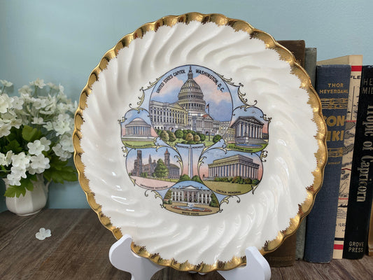 Vintage Washington DC Souvenir Plate