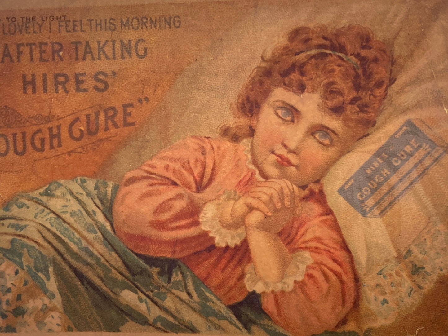 Antique Hold to Light Advertising Ephemera