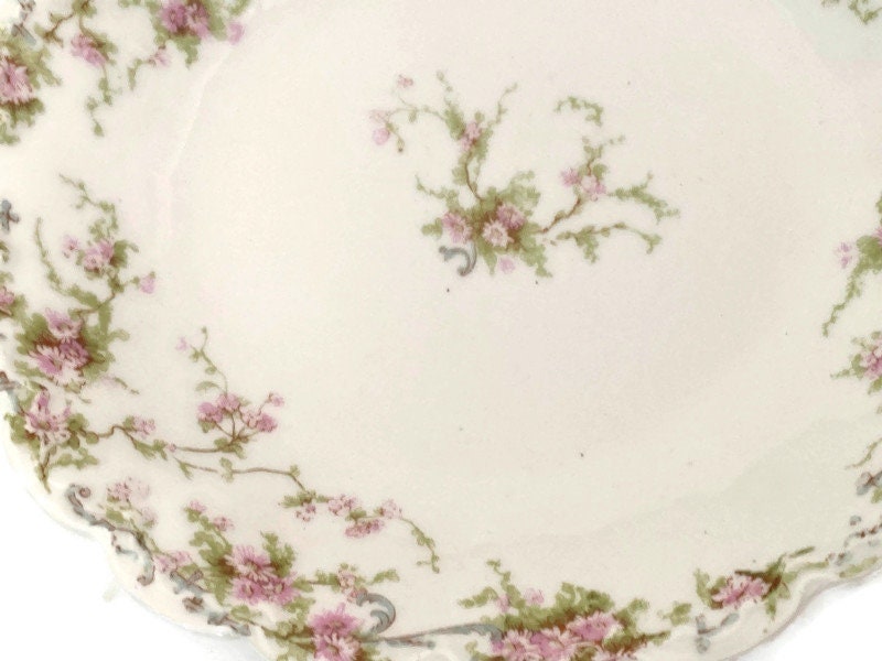 Antique French Limoges Bowl, Theodore Haviland 1903 Mark