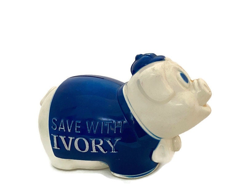Vintage Soap Advertising Piggy Bank