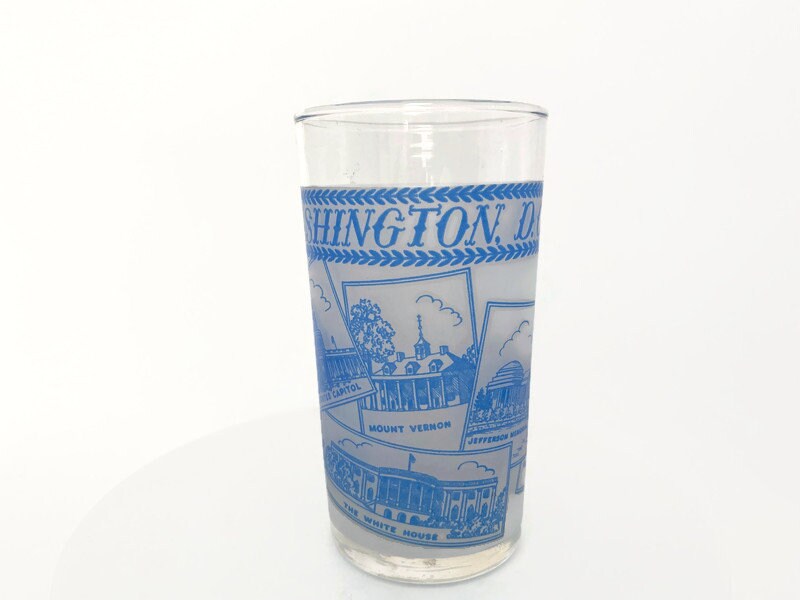 Vintage Washington DC Glass