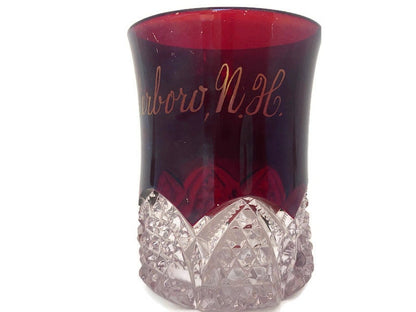 Antique Ruby Stained Glass Peterborough, New Hampshire