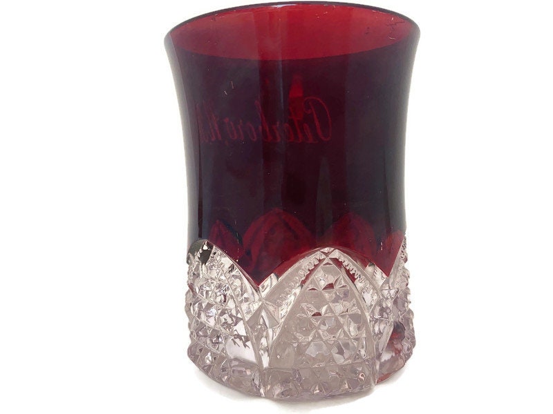 Antique Ruby Stained Glass Peterborough, New Hampshire
