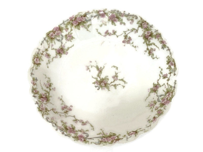 Antique French Limoges Bowl, Theodore Haviland 1903 Mark