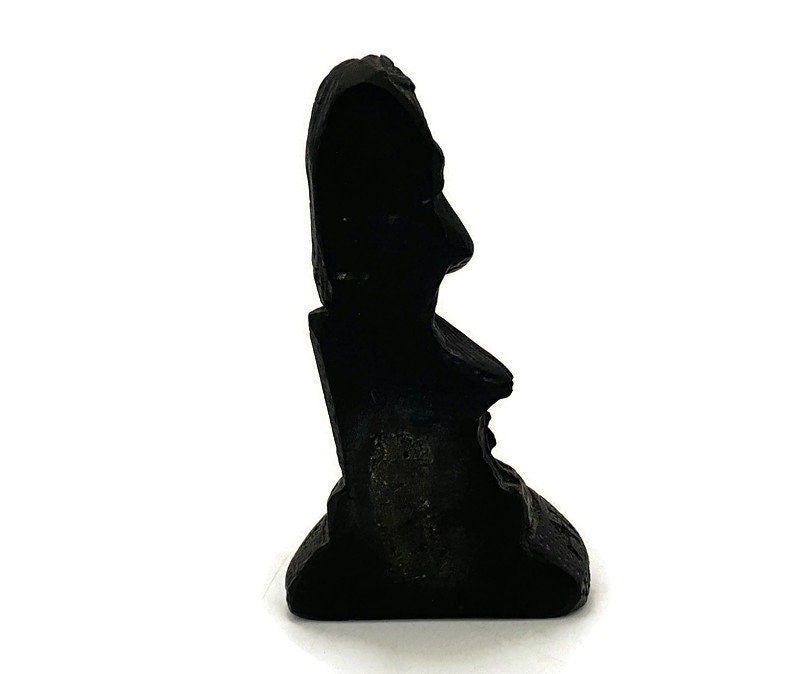 Midcentury Hawaiian Lava Figurine, Coco Joes Hula Dancer