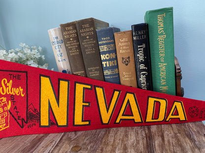 Vintage Nevada Felt Pennant