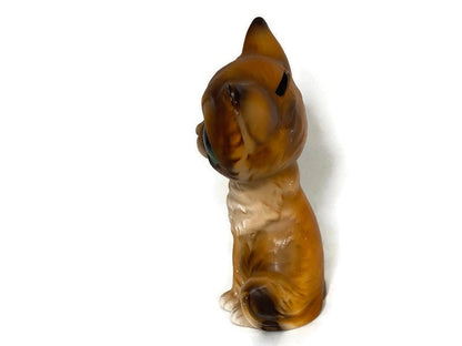 Mid Century Ceramic Big Eyed Cat Figurine