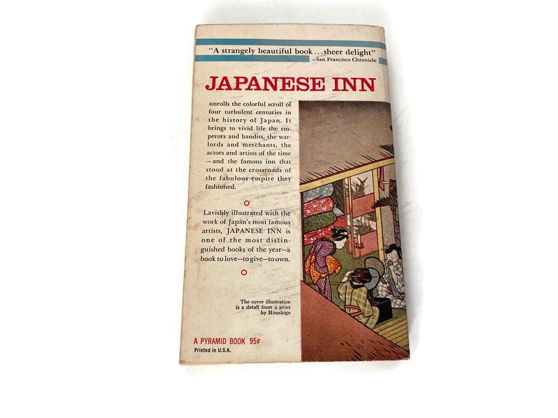 Vintage Paperback Book, Japanese Inn by Oliver Statler