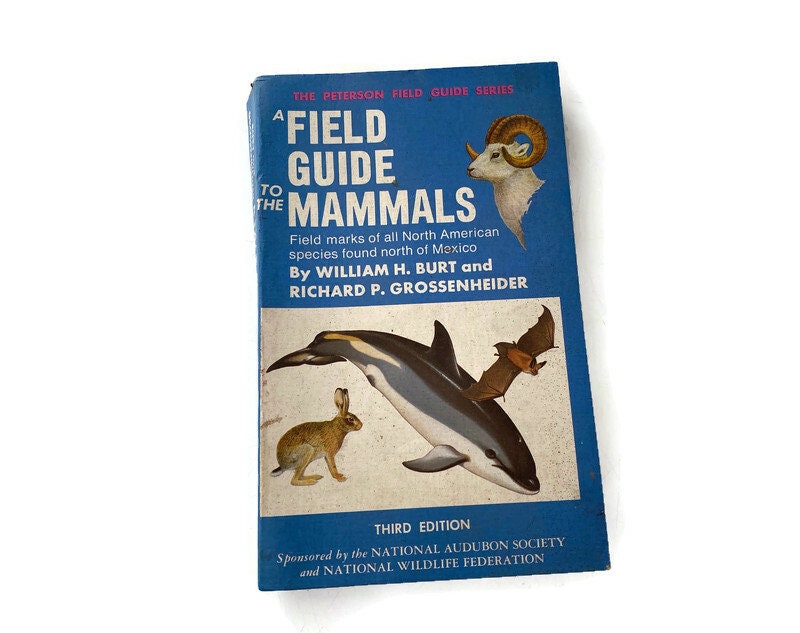 Vintage Field Guide to the Mammals, 1976 Third Edition
