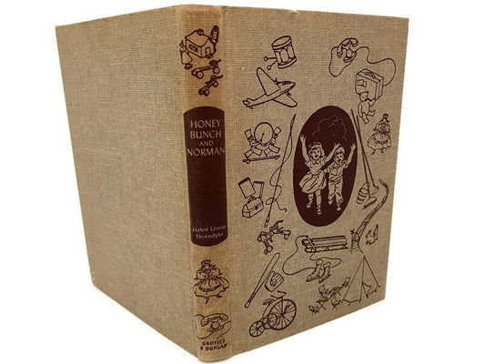 Vintage Children's Book, Honey Bunch and Norman by Helen Louise Thorndyke, 1957