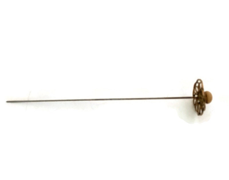 Antique Hat Pin Metal