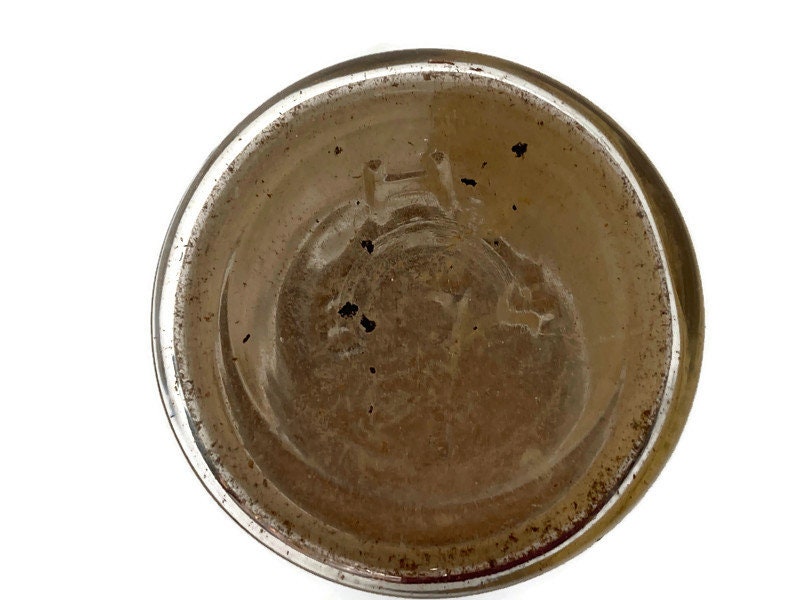 1930's Cloves Golden Wedding Glass Jar