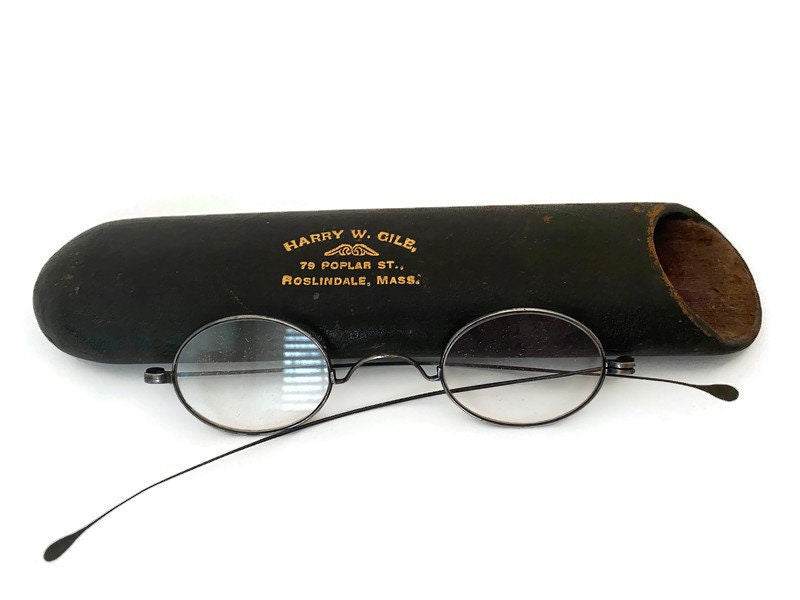 Antique Eyeglasses and Case Roslindale, Massachusetts