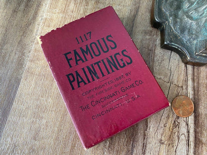 Antique Famous Paintings Card Game