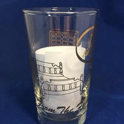 Vintage Ethan Allen Factory Birthday Glassware Beecher Falls, Vermont