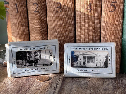Antique Photo Miniatures, Washington DC and Williamsburg, Virginia