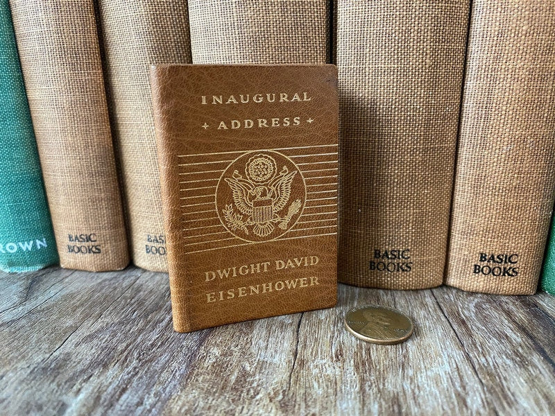 Miniature Book, Inaugural Address of Dwight David Eisenhower