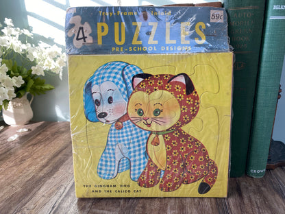 Vintage Children's Puzzles by Samuel Lowe Company