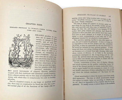 Antique Book, The Science of a New Life by John Cowan, MD; 1897