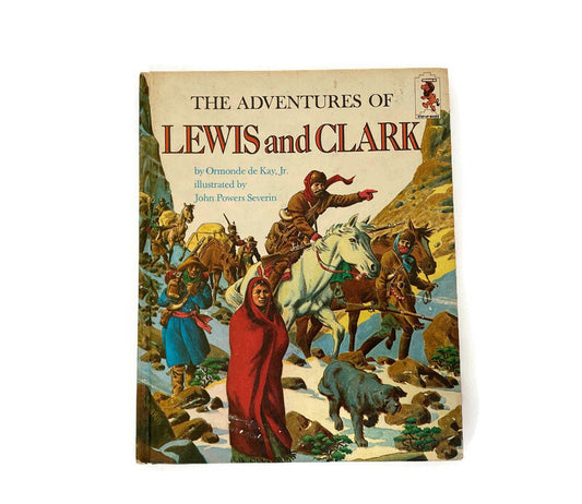 Vintage Children's Book, The Adventures of Lewis and Clark