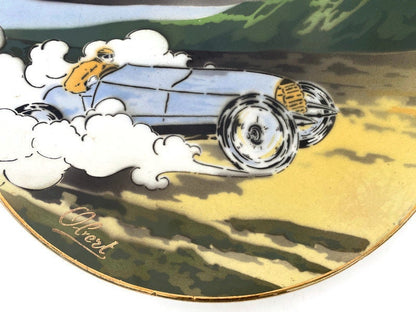 Antique Racing Car Plate by K&G Luneville