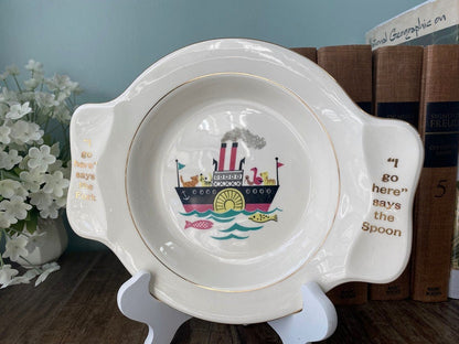 Midcentury Child's Dish