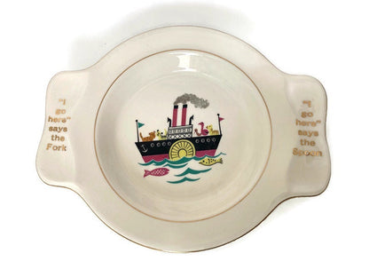 Midcentury Child's Dish