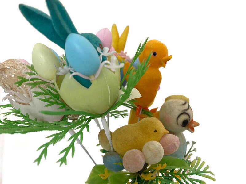 Vintage Easter Floral Picks – Duckwells