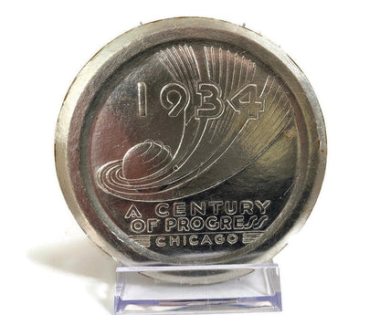 1934 Chicago World's Fair Souvenir Coasters
