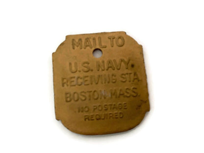 WWII Fargo Liberty Pass, USN Receiving Station, Boston