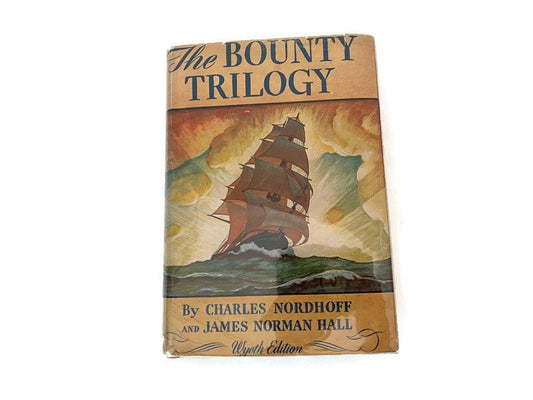 Vintage Book, The Bounty Trilogy Illustrated by N.C. Wyeth