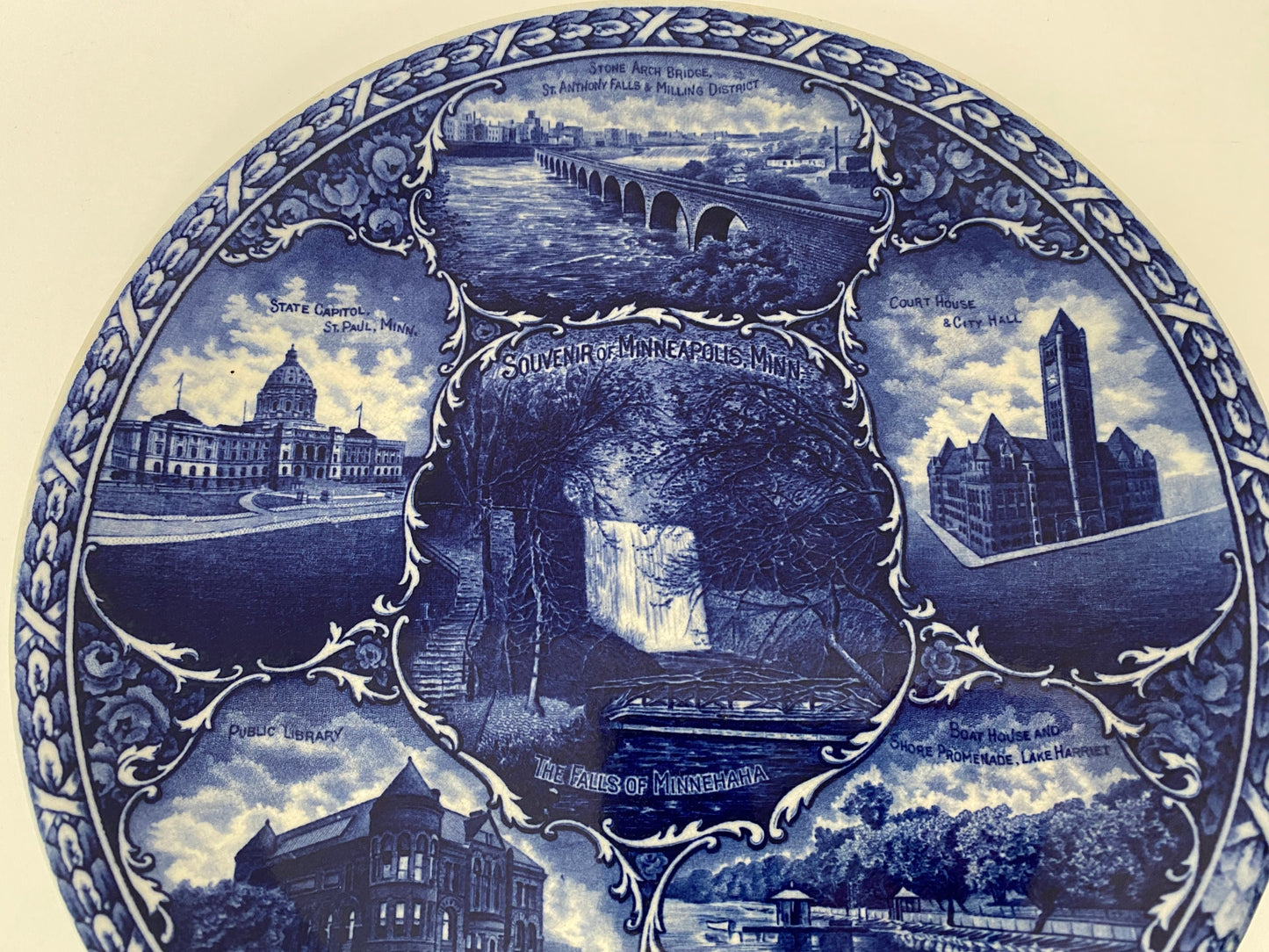 Antique Minneapolis Minnesota Plate