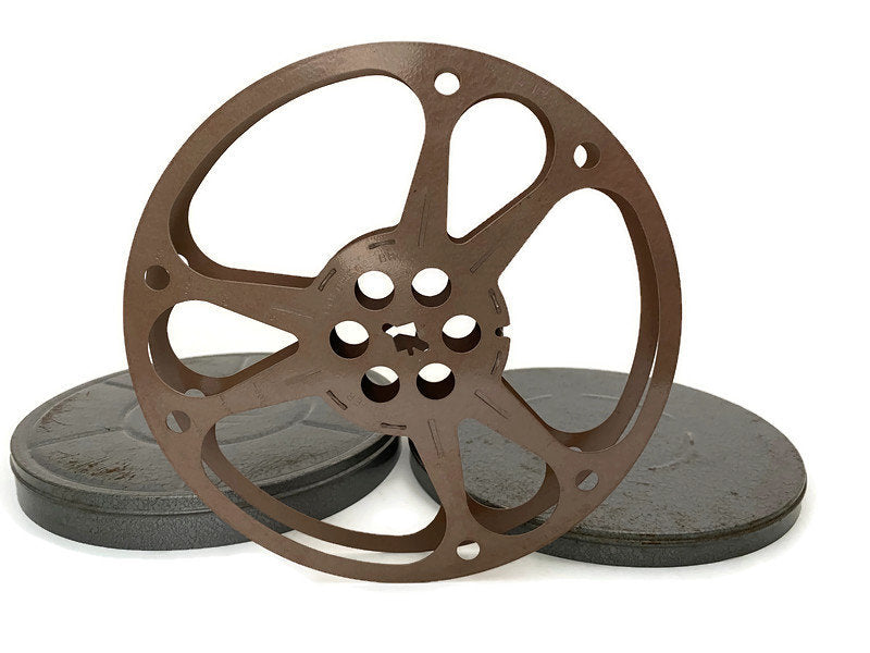 Vintage Film Reel and Can