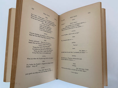 Antique Hardcover Book, Peer Gynt, A Dramatic Poem by Henrik Ibsen at Duckwells