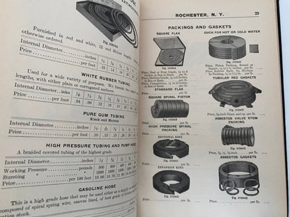 Vintage Book, the John Mr. Forster Co Mill Supplies Catalogue A