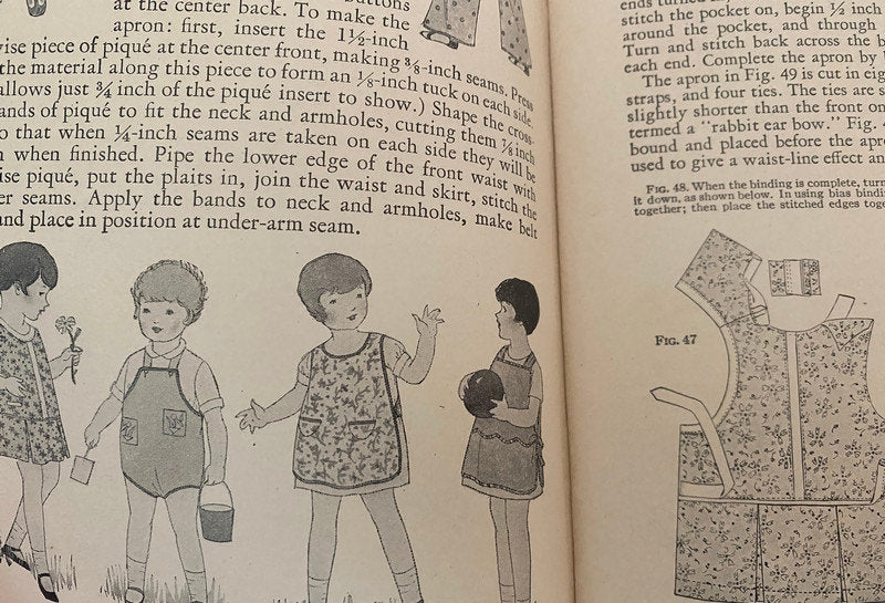 1938 Singer Sewing Library, How to Make Children's Clothing