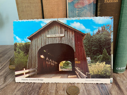 Vintage Covered Bridges Postcards Lot