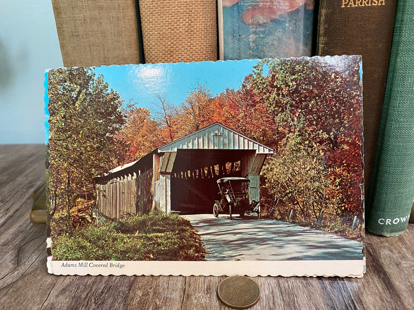 Vintage Covered Bridges Postcards Lot