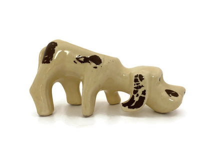 Vintage Dog Ceramic Planter