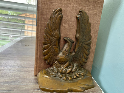 Vintage Phoenix Rising From the Ashes Bookends
