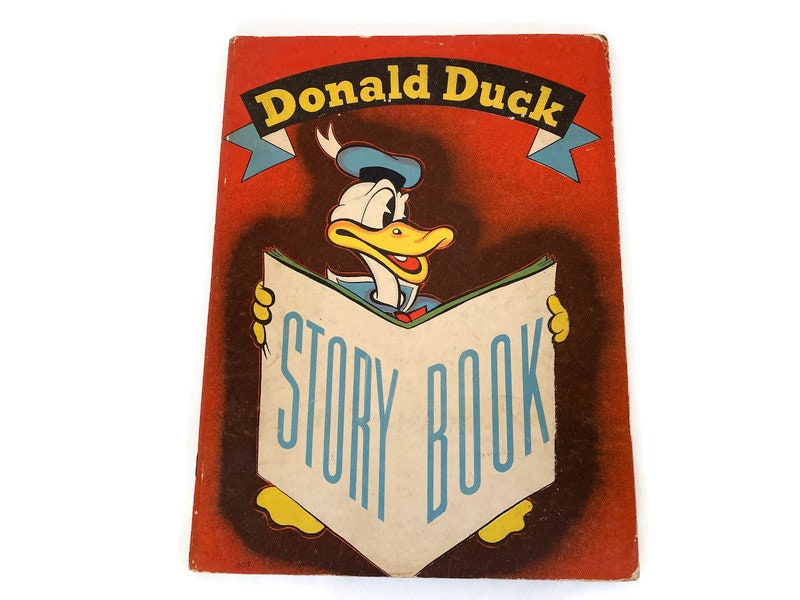 Vintage 1937 Donald Duck and his Friends Story Book