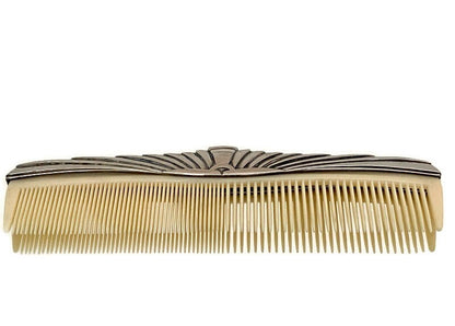 Midcentury Silverplate Hair Comb