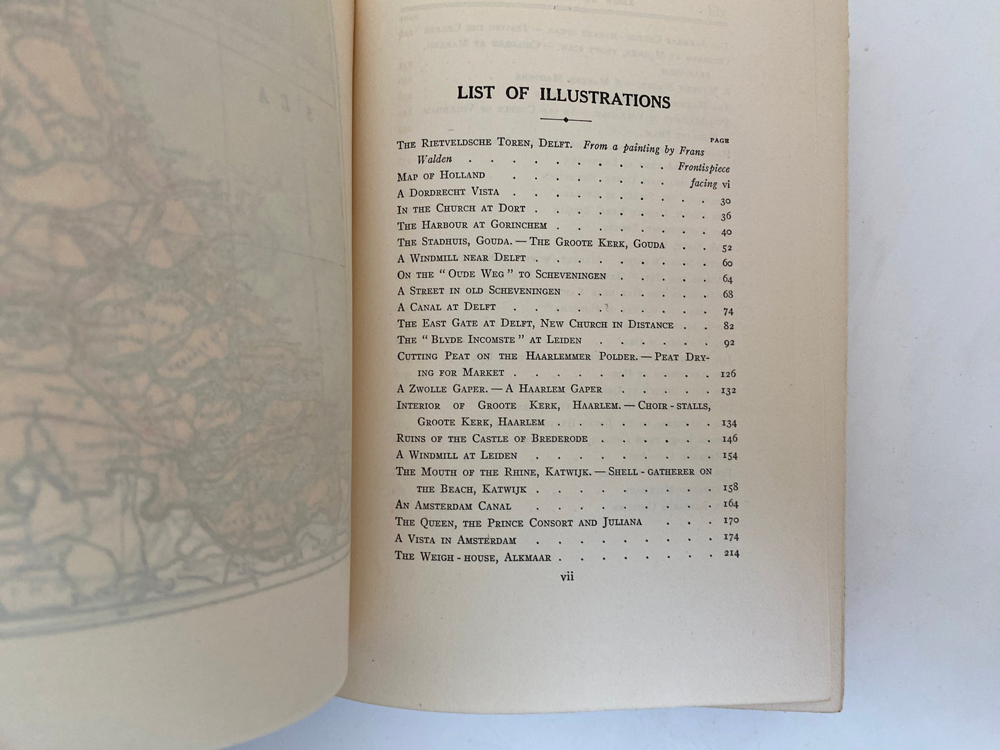 Antique Book, The Spell of Holland by Burton E. Stevenson
