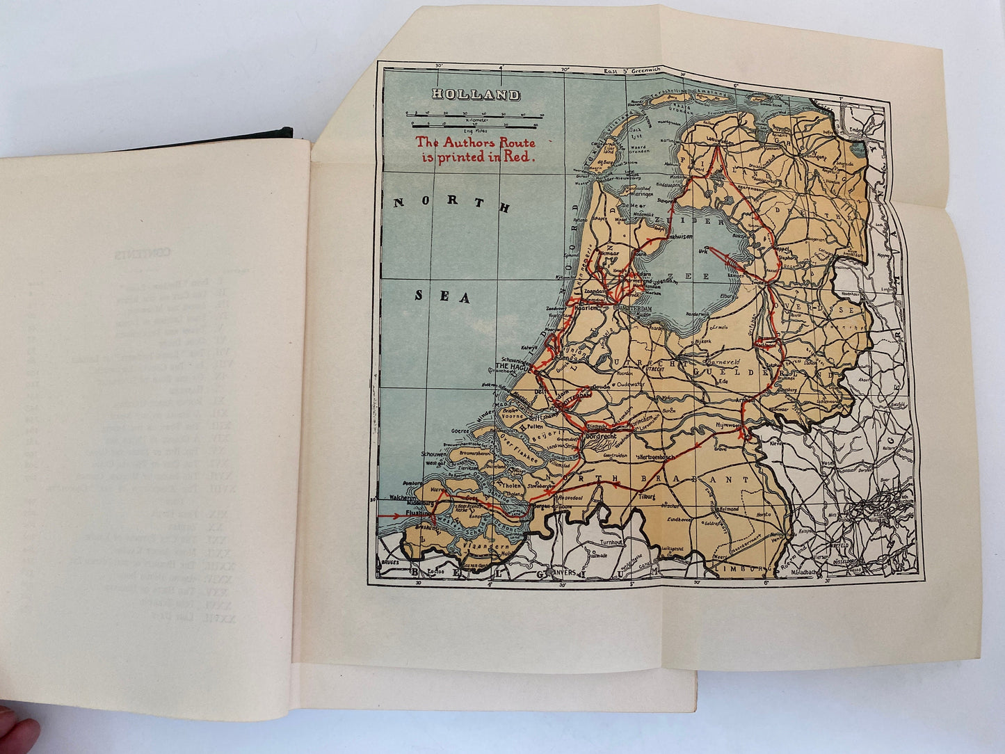 Antique Book, The Spell of Holland by Burton E. Stevenson