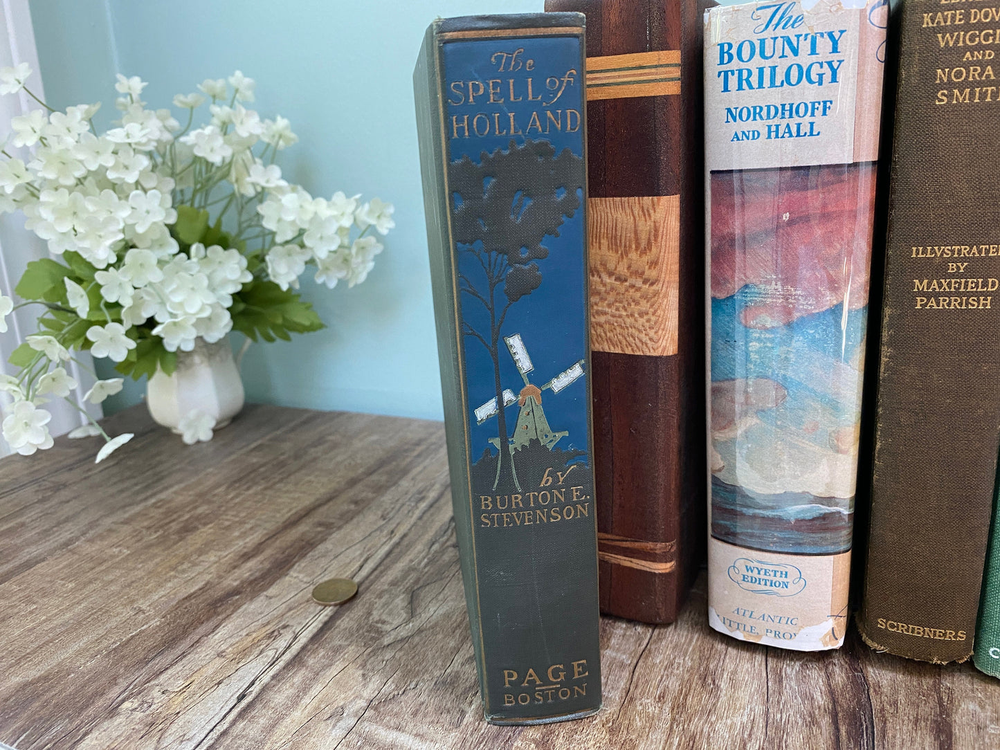 Antique Book, The Spell of Holland by Burton E. Stevenson