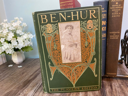 Antique Book, Ben-Hur, The Players Edition, by Lew. Wallace 1904